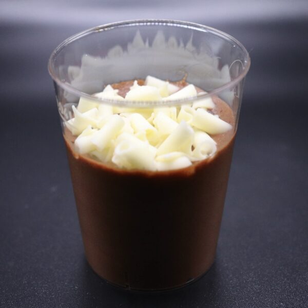 Verrine mousse au chocolat noir