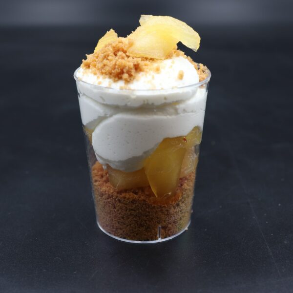 Verrine pommes caramélisées spéculoos