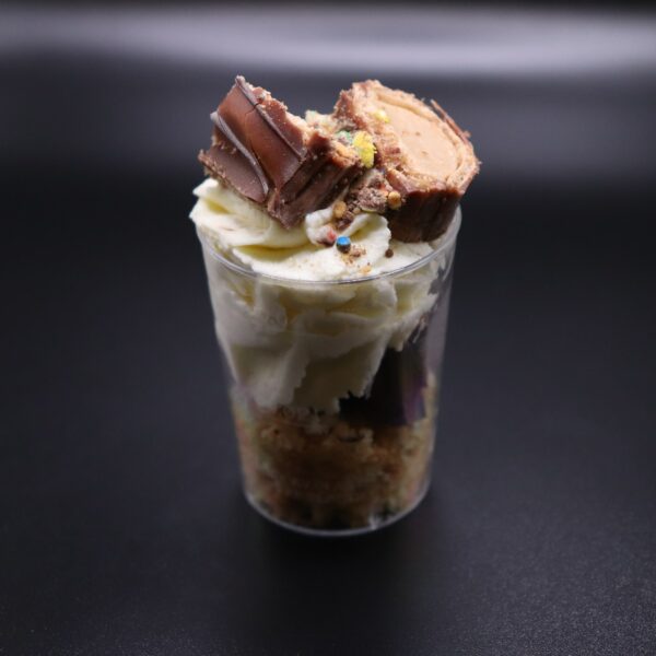 Verrine chantilly kinder bueno m&m's