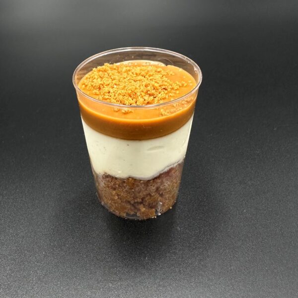 Verrine cheesecake spéculoos